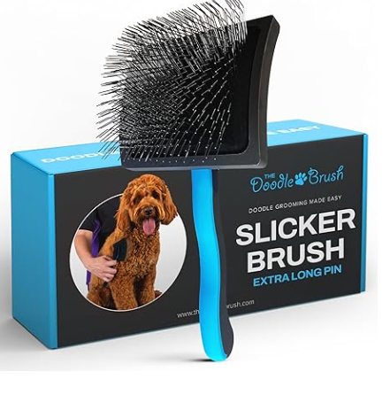 Welche Hundebürste für Langhaar Hunde ist wirklich die beste? Ein umfassender Ratgeber 1 The Doodle Brush, Slicker Hundebürste für Cockapoo Pudelbürste, Hundebürste für langhaarige Hunde